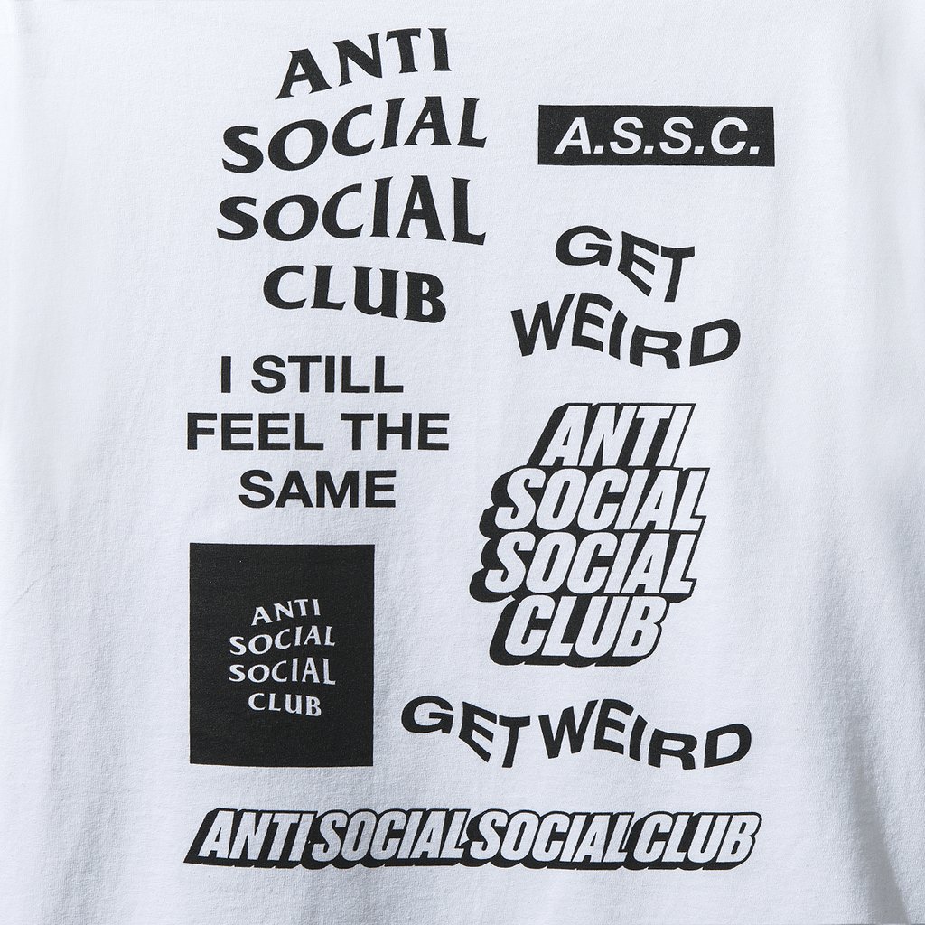 Anti Social Social Club Bukake White Tee - Novelship